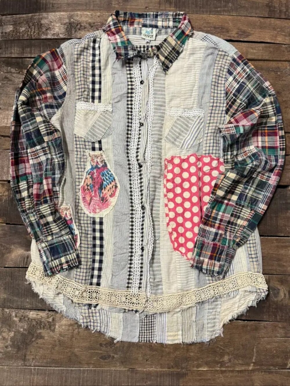 #1903 Jaded Gypsy Star Dreamer Top - Moon Thread